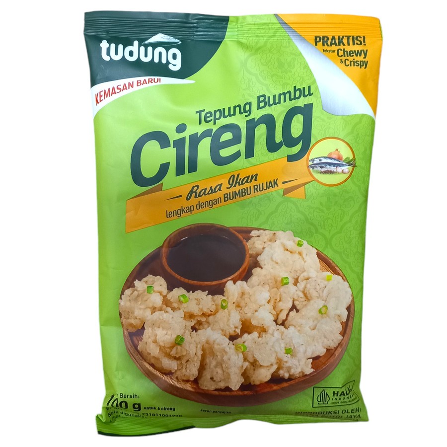 

Tudung Tepung Bumbu Cireng Rasa Ikan 100 gr