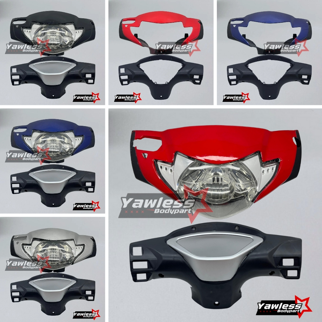 batok supra x 125 lama 2005 - 2007 + reflektor supra x 125 / batok lampu supra x 125 lama