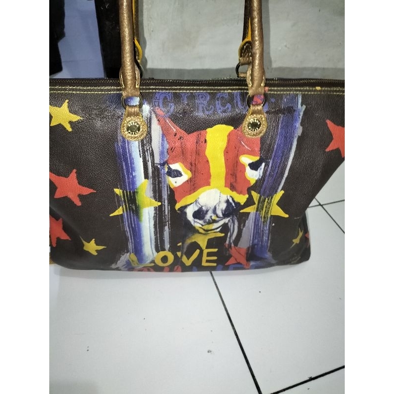 brera art fever tote bag.preloved.baca deskripsi