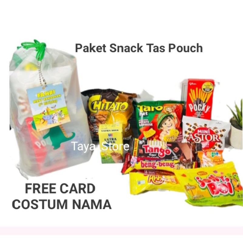 

Paket Snack Kemasan Tas Pouch