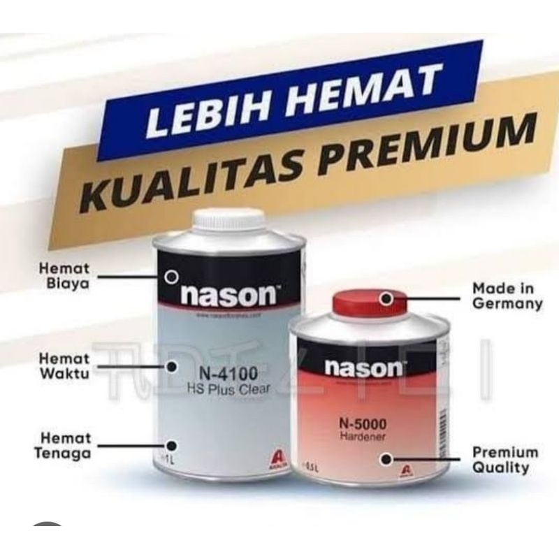 Pernis anti gores Clear Coat Nason  Hs 1 Set