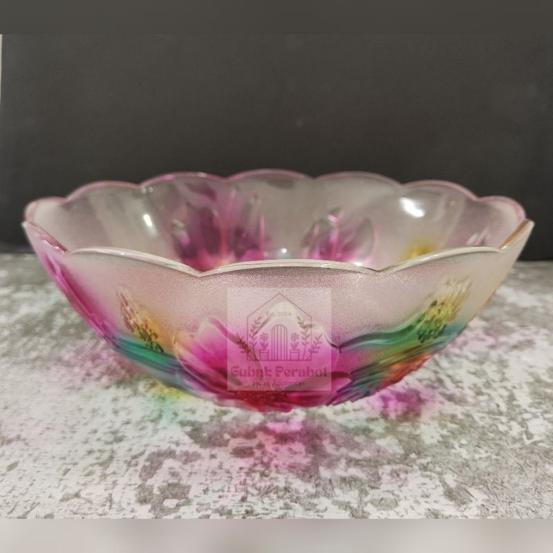 MANGKOK SAYUR RAINBOW WARNA UMBRA MK UB 8 /MANGKOK SAYUR/MANGKOK KACA/MANGKOK BESAR