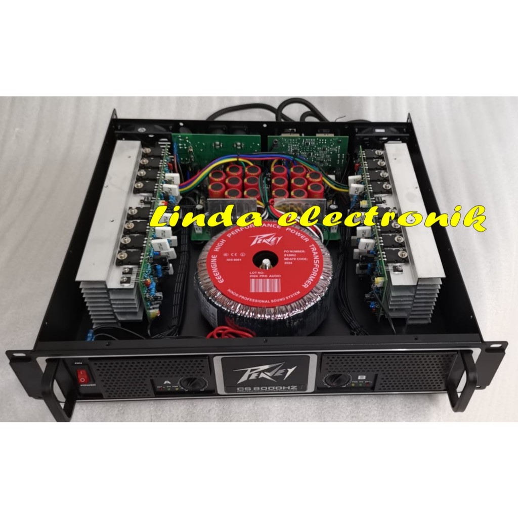 Power Peavey CS 8000 HZ Amplifier Peavey CS 8000HZ GRADE AA