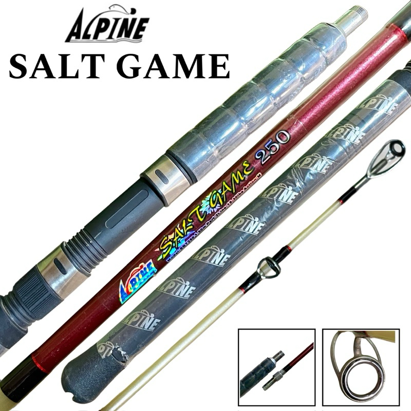 Joran Jigging Rod Alpine SALT GAME 150/165cm