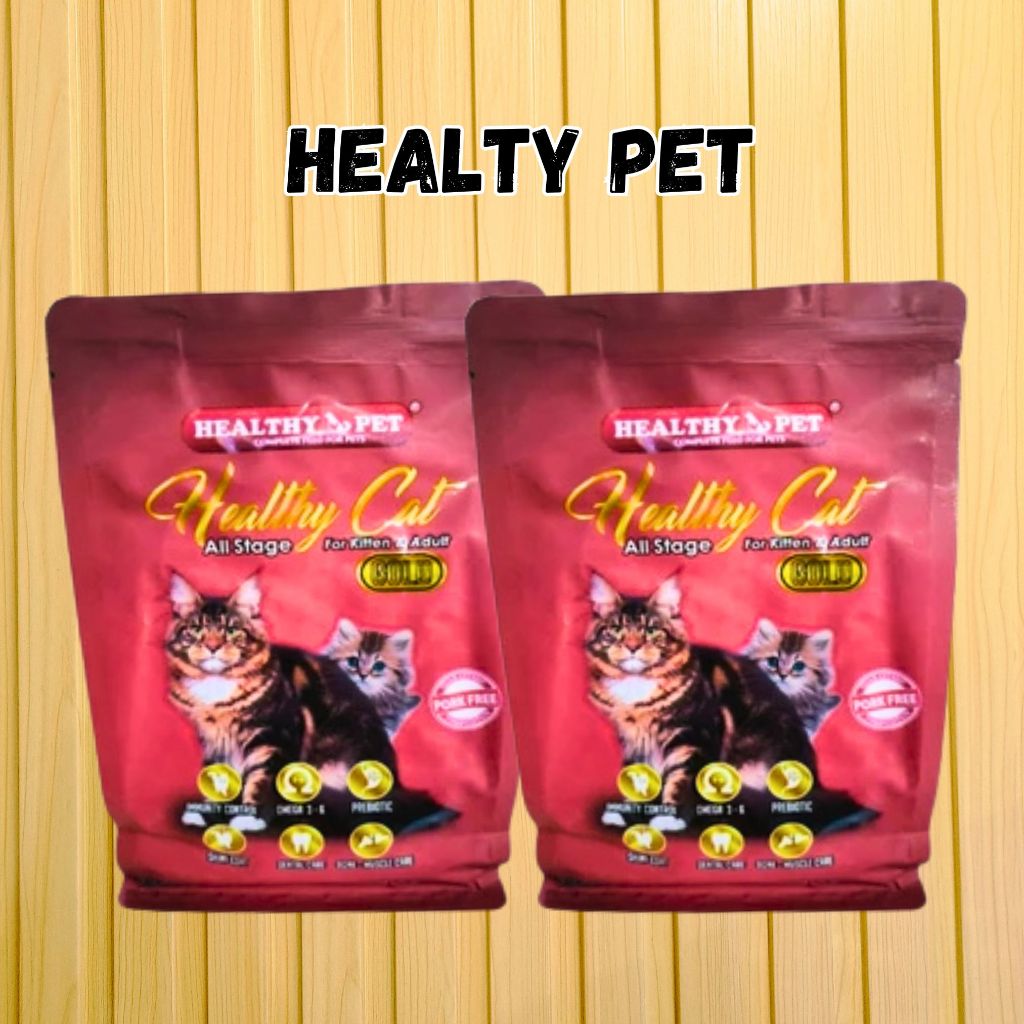 Healthy Cat Gold 400 g Healthy Cat All stage For Kitten & Adult 400 g Makanan Kucing Healthy Cat