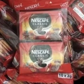 

Nescafe Classic kopi hitam instant bag sachet ( isi 10 ) / ( isi 60 )