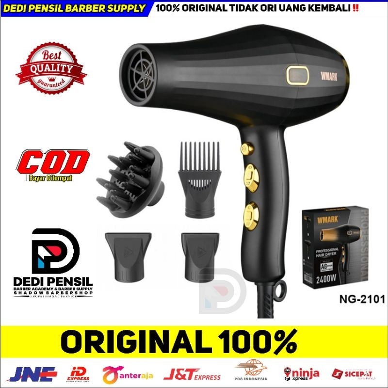 WMARK NG-2101 BLACK PROFESIONAL HAIR DRYER