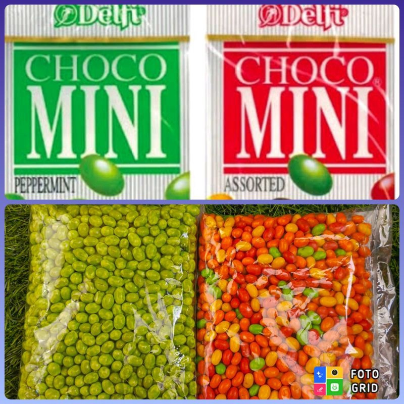 

Delfi Choco Mini Mint & Delfi Choco Mini Assortment 500gr