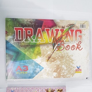 

Buku Gambar Gelatik Kembar Ukuran A4 Drawing Book