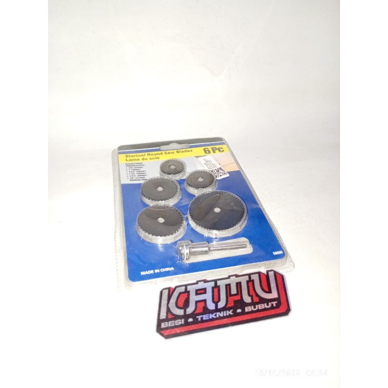 ISI 6 PCS MATA BOR GERINDA POTONG MINI / MATA BOR GERINDA MINI DRILL ROTARY CUTTING BLADE