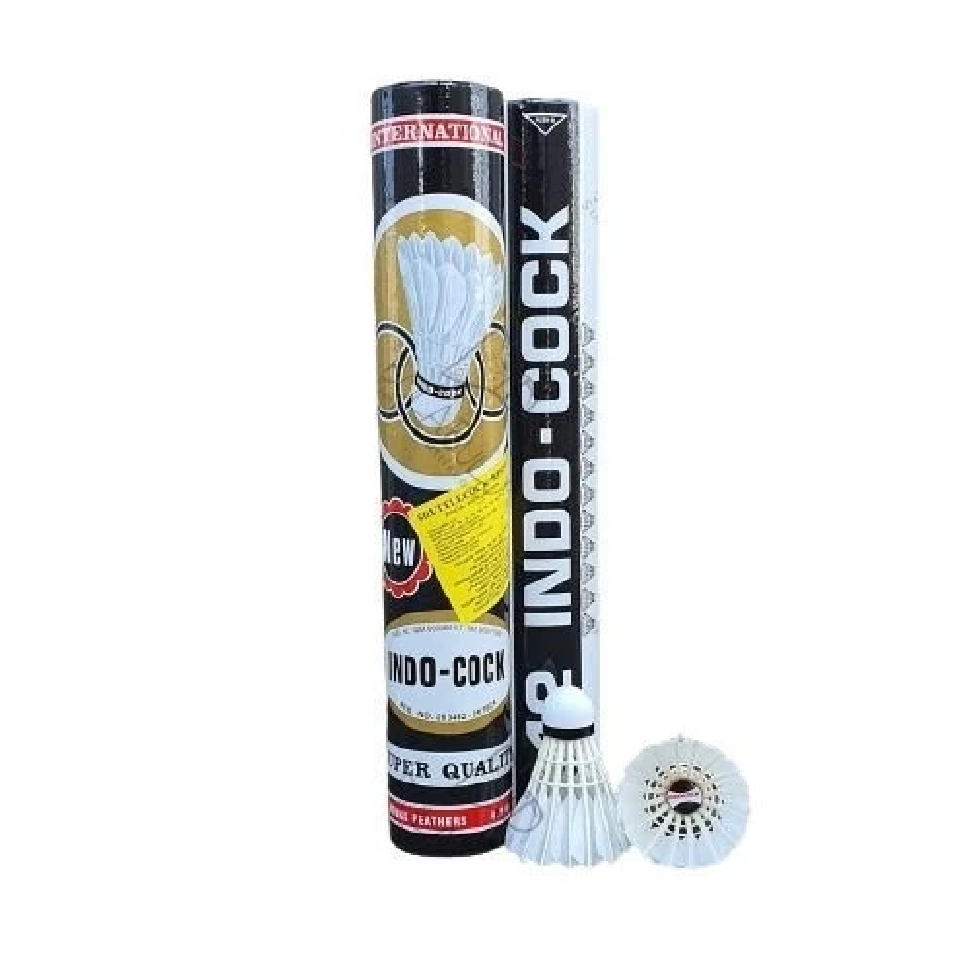 Shuttlecock Badminton Indocock Hitam