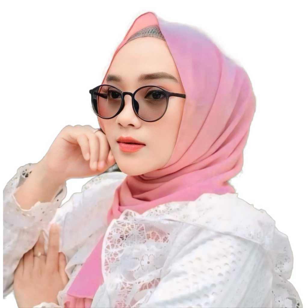 Kacamata Lensa Photocromic Minus -0.50/-6.00 Wanita Pria Kacamata Bingkai Plastik