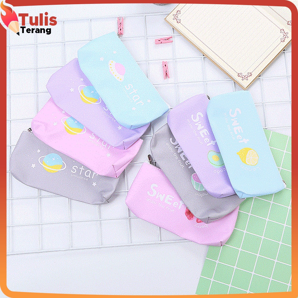 

Tempat Penyimpanan Pulpen Alat Tulis Pencil Case Fruit Tempat Pensil Buah Sweet Simple Perlengkapan Sekolah Lucu Tulis Terang A51