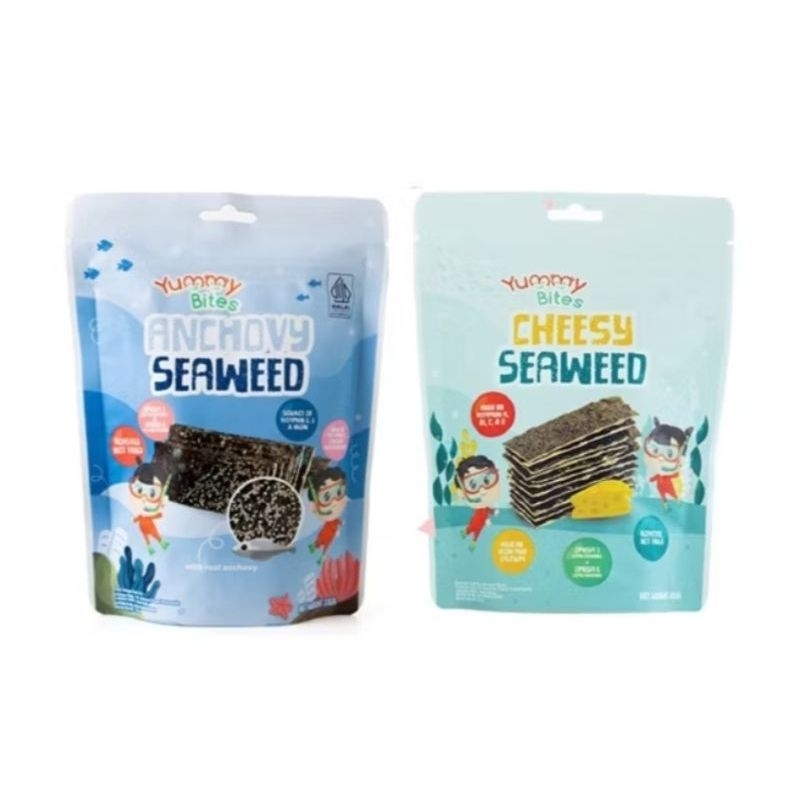 

Yummy Bites Anchovy Seaweed 30gr / YummyBites Anchovy Seaweed 30 / Cemilan Bayi Rumput laut BPOM MPASI