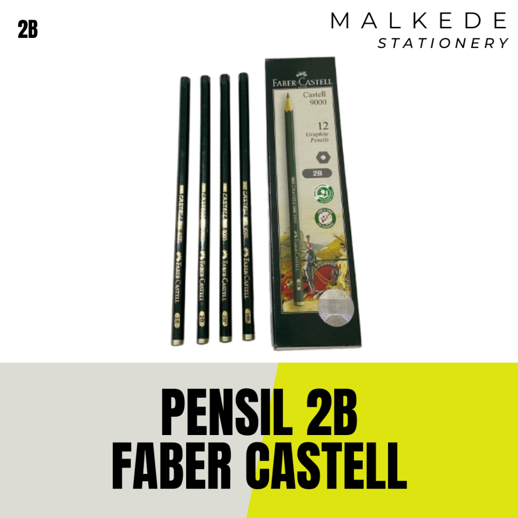 

PENSIL FABER-CASTELL 2B | DIJAMIN ORIGINAL