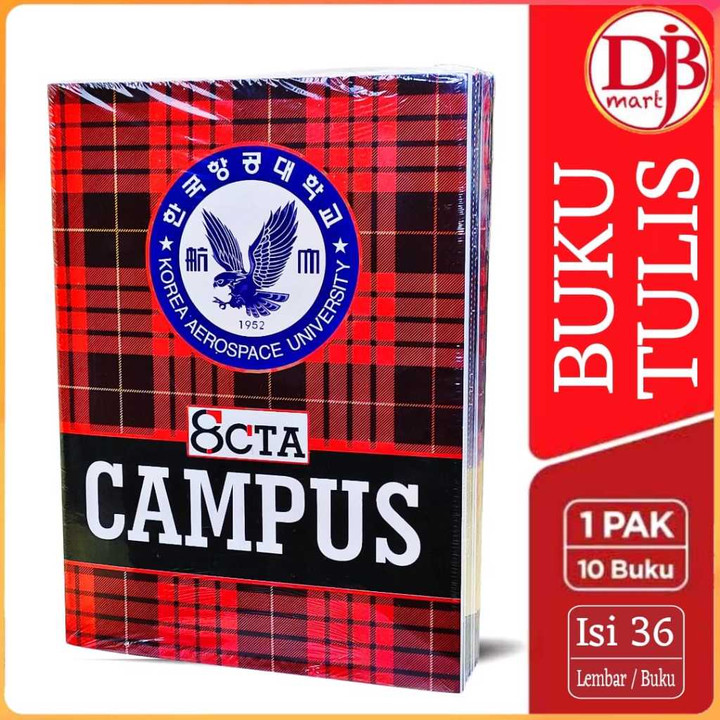 

DJB - Buku Tulis Campus Merk Octa / Buku Tulis Campus Isi 36 Lembar