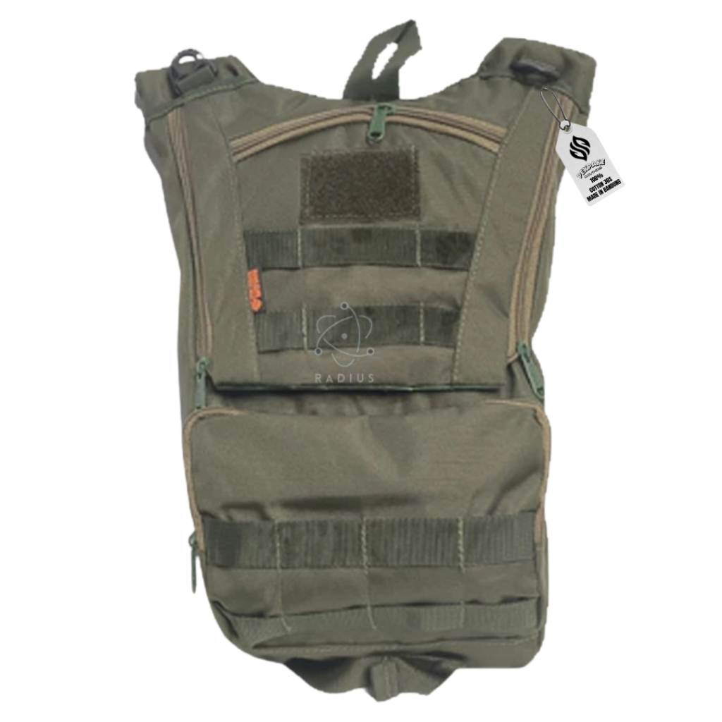 Tas Sepeda Pria/Wanita Tactical Kuat Awet Ransel Militer Punggung Army Backpack Tas Abu