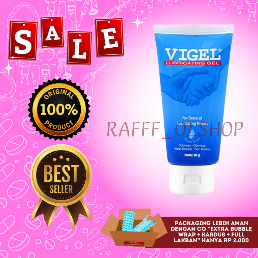 Gel Pelumas Vigel - 60 gr - Pelumas Ms V Terbaik