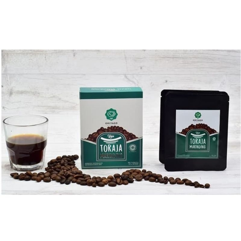 

Omiyago Kopi Arabika Toraja Marinding Drip bag isi 5 pcs