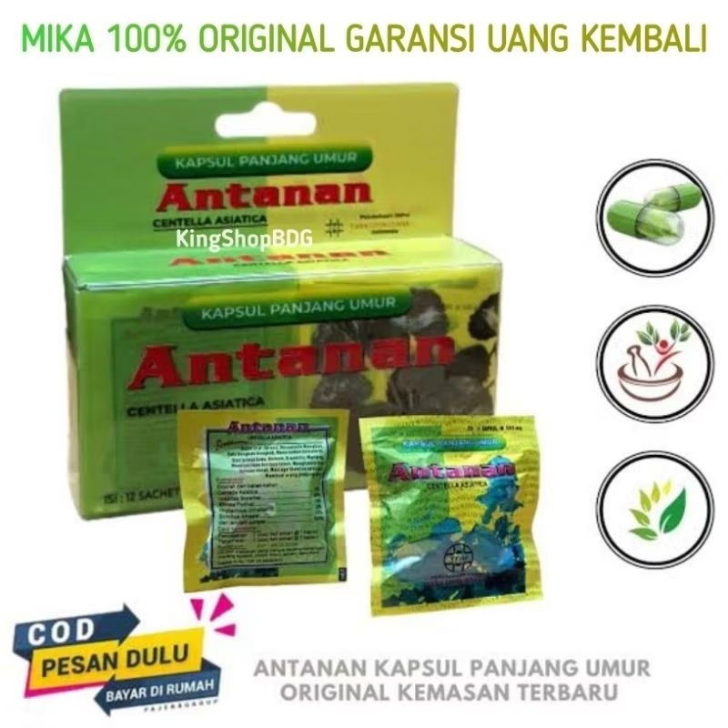 

KAPSUL ANTANAN 100% ORIGINAL KEMASAN MIKA | ANTANAN KAPSUL PANJANG UMUR ASLI