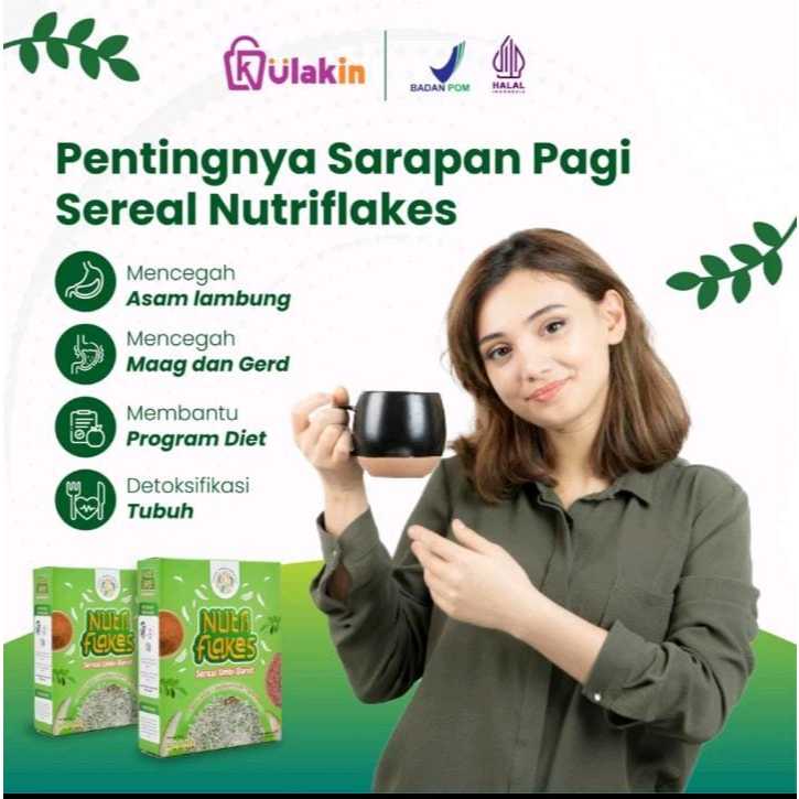 

NUTRIFLAKES Sereal Umbi Garut Premium Original 3