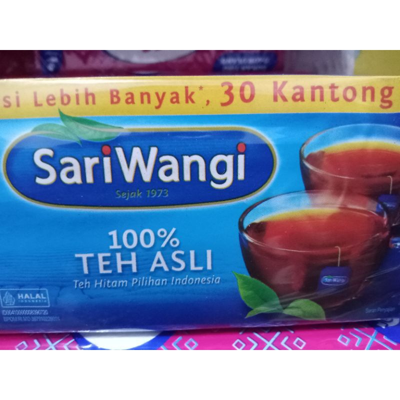 

teh sariwangi isi 30 kantung