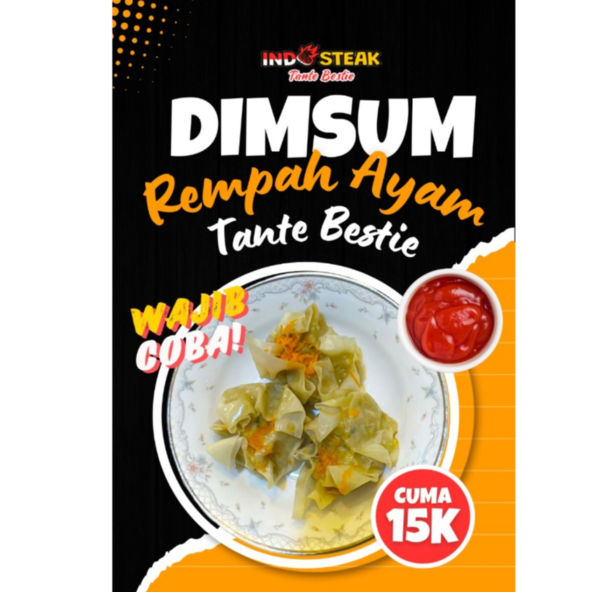 

IndoSteak x Tante Bestie Dimsum Ayam Frozen