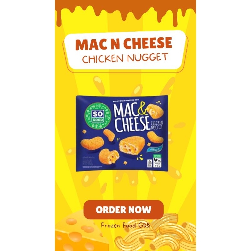 

CHICKEN NUGGET MAC N CHEESE - SOGOOD