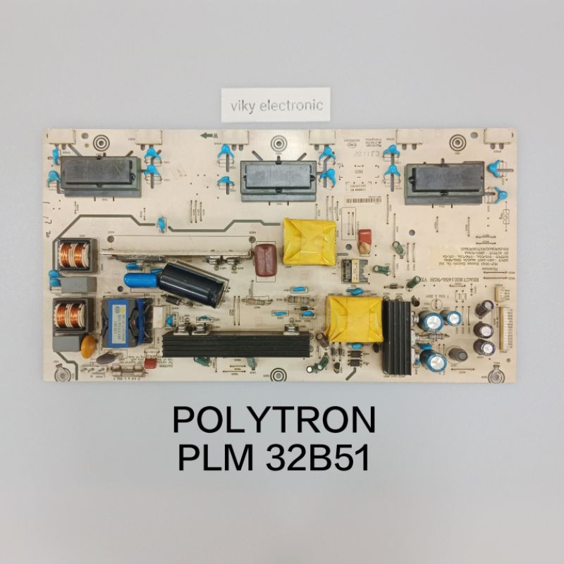 POLYTRON PLM 32B51 power supply psu mesin tv regulator tv POLYTRON PLM 32B51