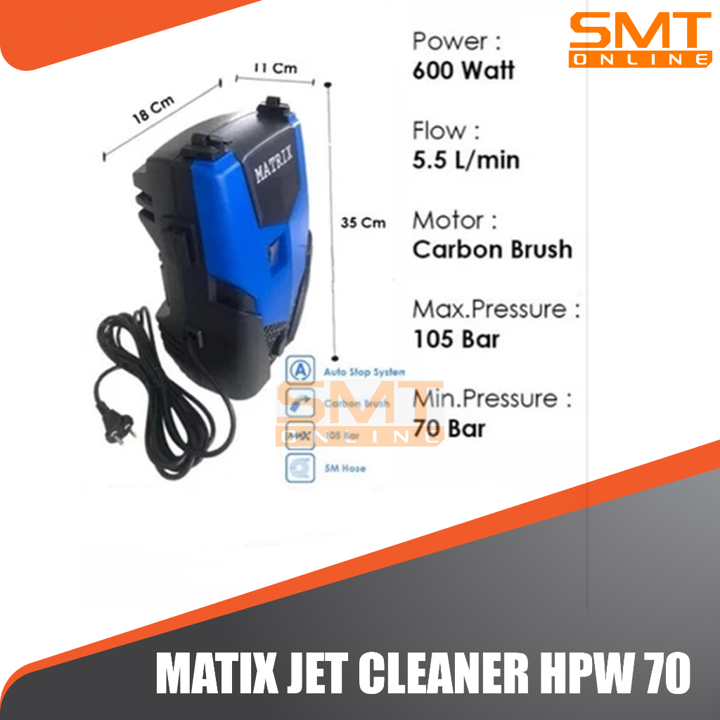 mesin jet cleaner Matrix HPW 70 cuci mobil cuci motor