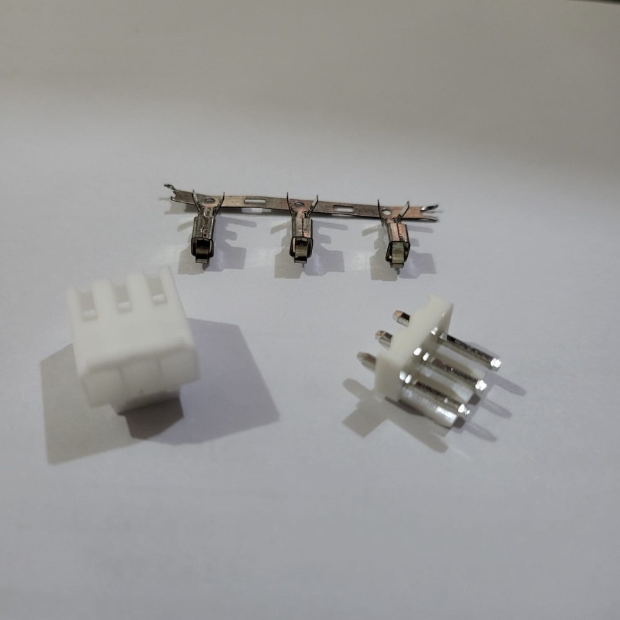 1 SET Connector JST VH3.96 - 3P - Male Female Pin Kaki Lurus 3.96mm