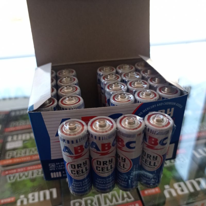 Baterai Battery batre ABC AA batre remote