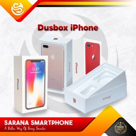 Dus Box Kotak iPhone 6 6s 7 7+ 8 8 Plus + X XS XS Max Kardus Tanpa Aksesoris Box Only dan Fullset