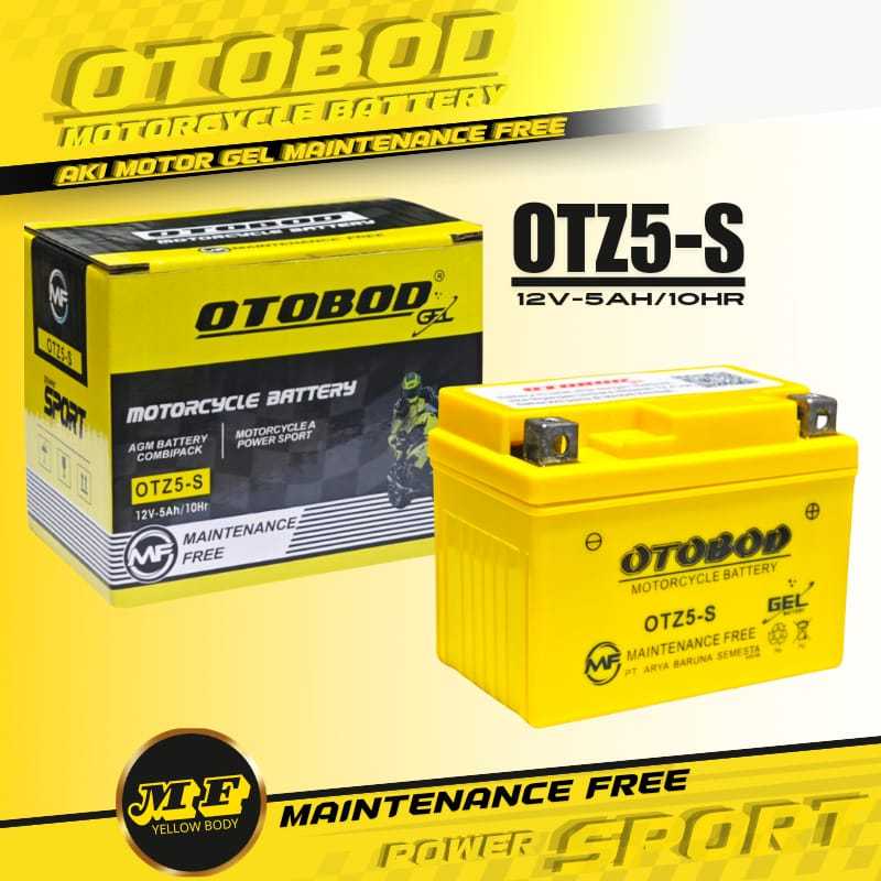 AKI KERING MOTOR BEAT/VIXION/MIO J OTOBOD GEL GTZ5S 5 Ampere