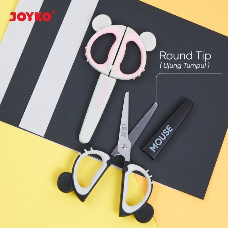 

Gunting Scissors Joyko SC-27 Mouse,SC-26 Monkey, SC-28 Cow