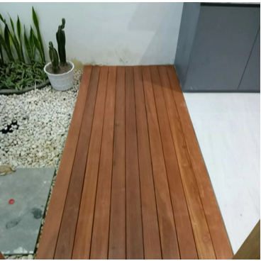 Decking Kayu Solid Bengkirai /Kayu Bengkirai Batangan/ kayu outdoor/bengkirai Kalimantan/bengkirai