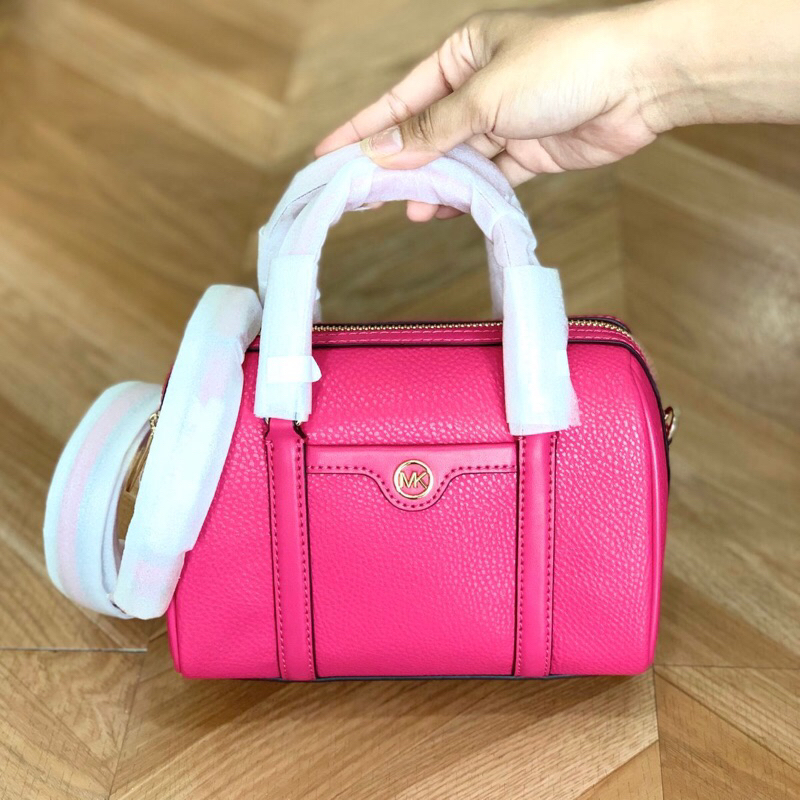 Tas MK duffle pink Electric new authentic original