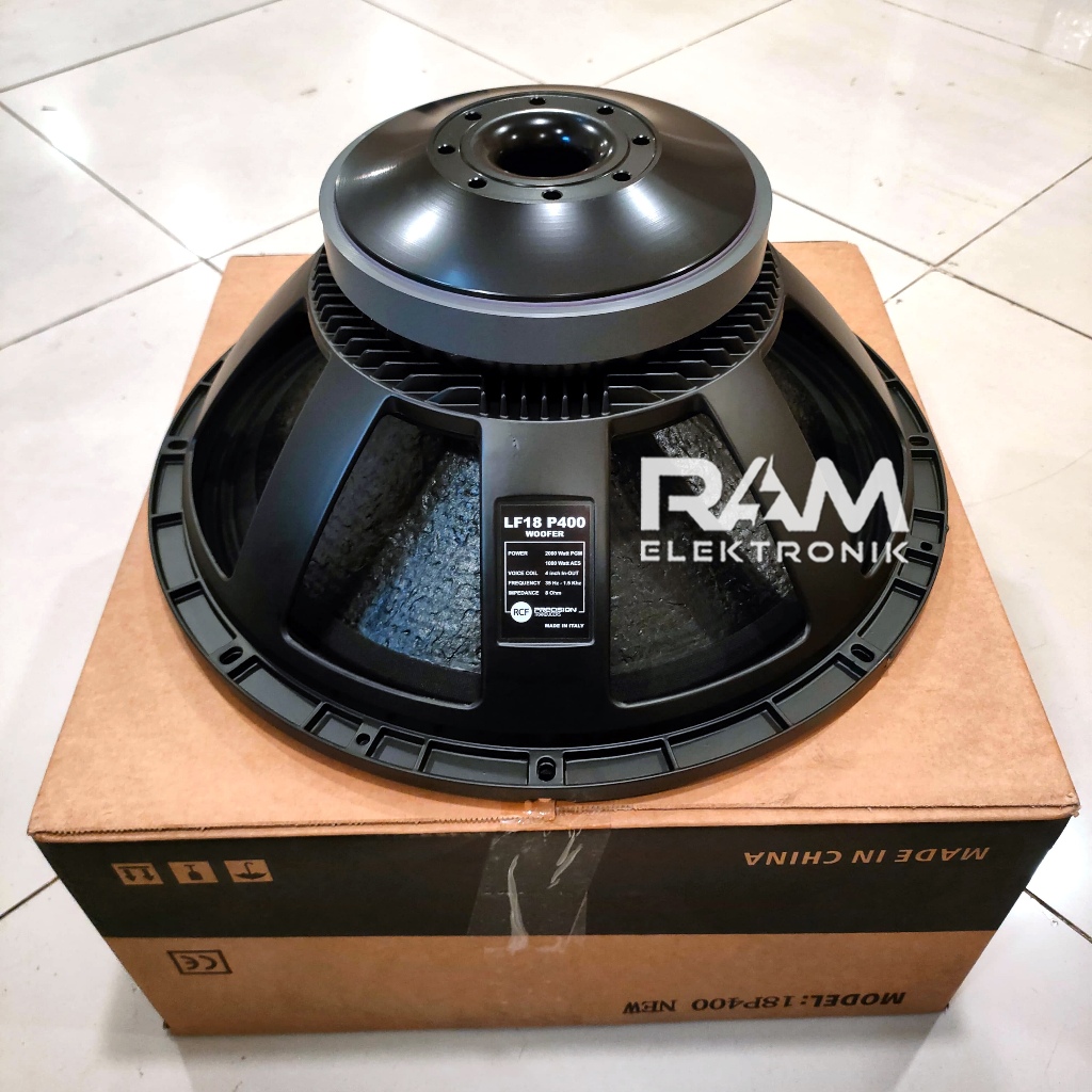 Komponen Speaker 18 Inch RCF LF18P400 | LF 18P400 | LF 18 P400 | L18 P400 Grade A