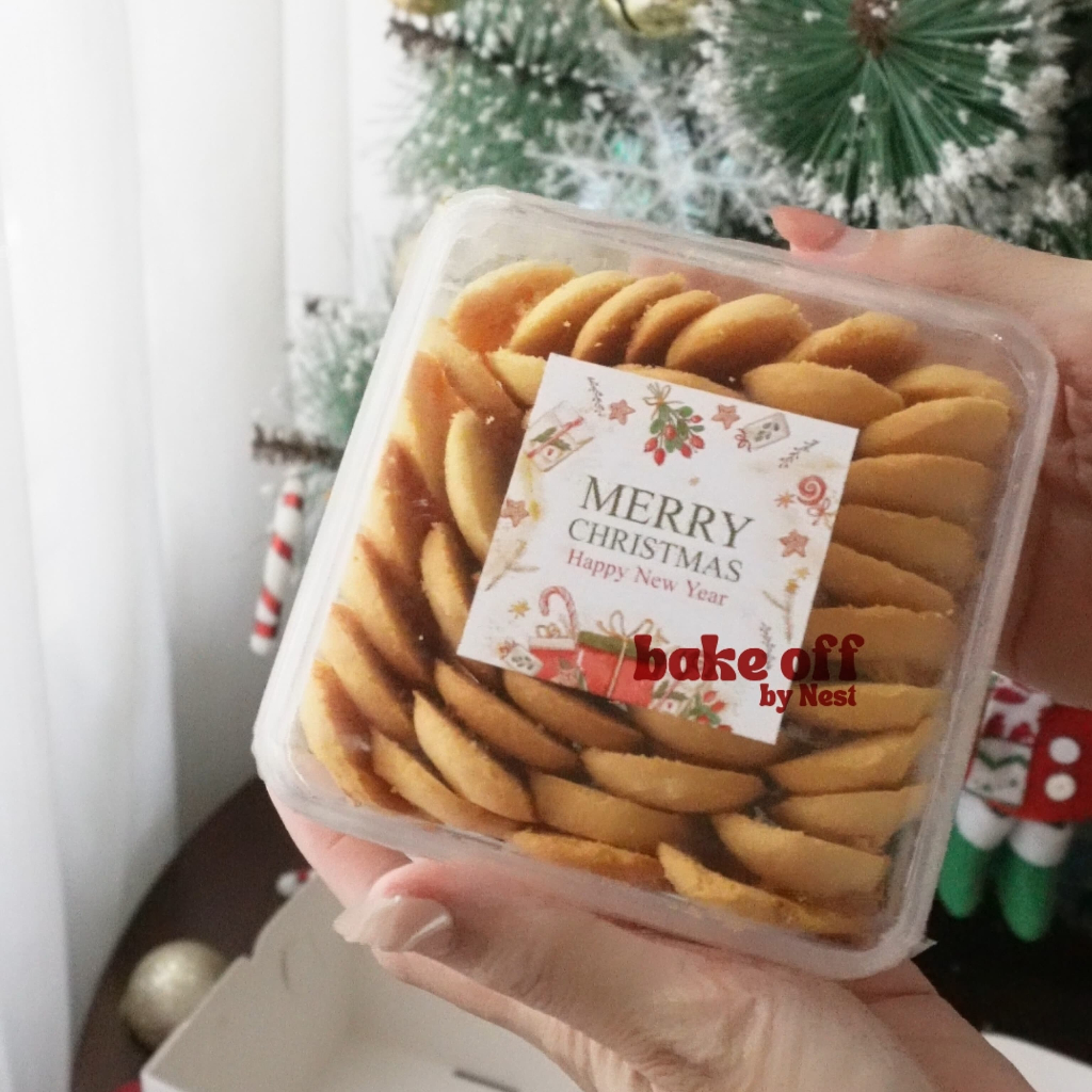 

Hamper Natal / Christmas Hamper / Lidah Kucing Original / Butter Premium / 1 toples