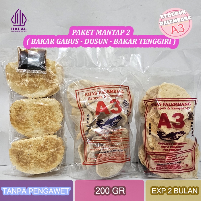 

PAKET MANTAP 2 BAKAR GABUS LONJONG BAKAR TENGGIRI DUSUN KECIL 700GR