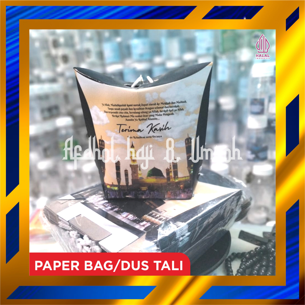 

Dus Tali 1pack isi 25/ Dus Teng Teng Dus Paper Bag Dus Oleh Oleh Haji Dan Umroh