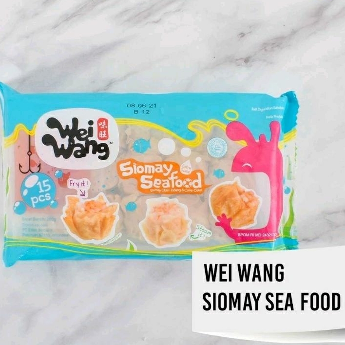 

WEI WANG siomay seafood 15 pcs berat bersih 260 gram