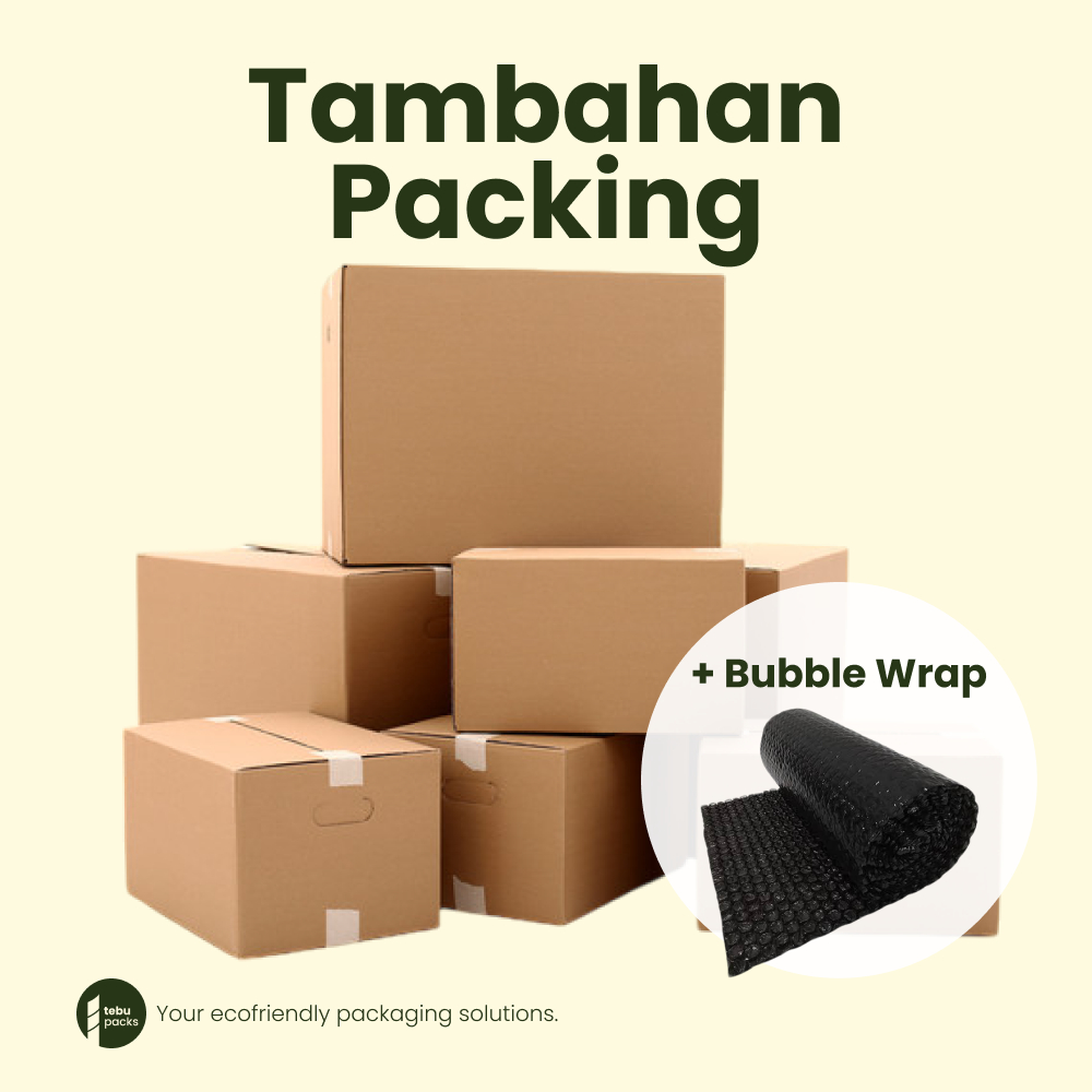 

EXTRA Packing Kardus dan Bubble Wrap Tambahan