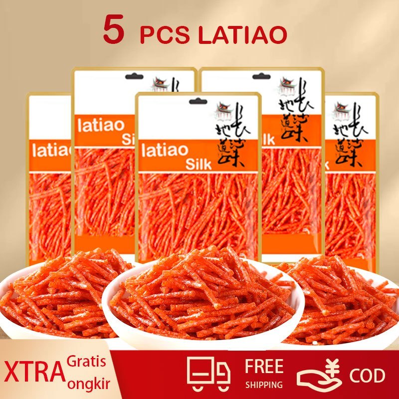 

Busy Snack - [5 pcs][HALAL] WLM Gluten Snack High Protein | Camilan Makanan Ringan Tinggi Protein | Latiao Halal Latiao Silk