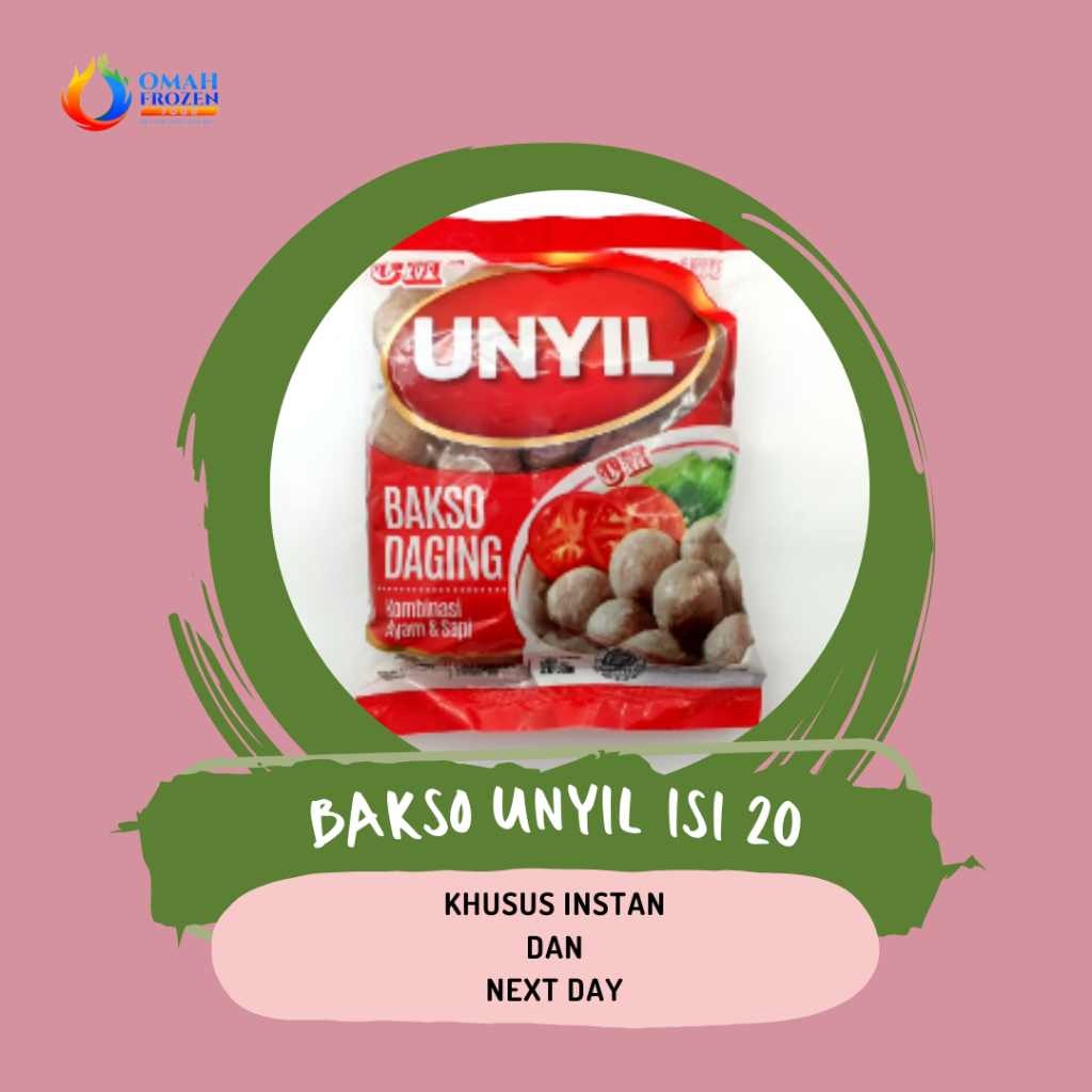 

Bakso Unyil Isi 20 (KHUSUS INSTANT & NEXT DAY)