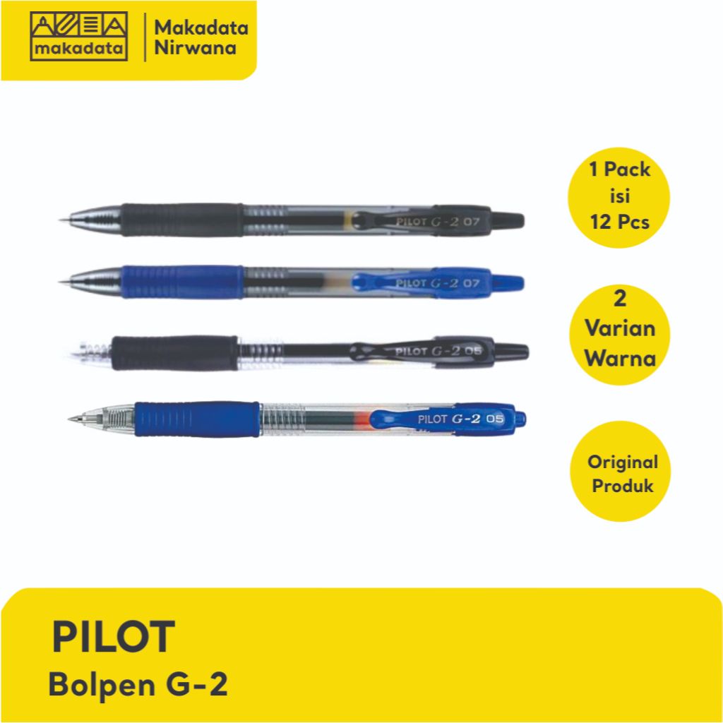

PILOT PULPEN/BOLPEN/BOLLPOINT G-2 (1 PCS)