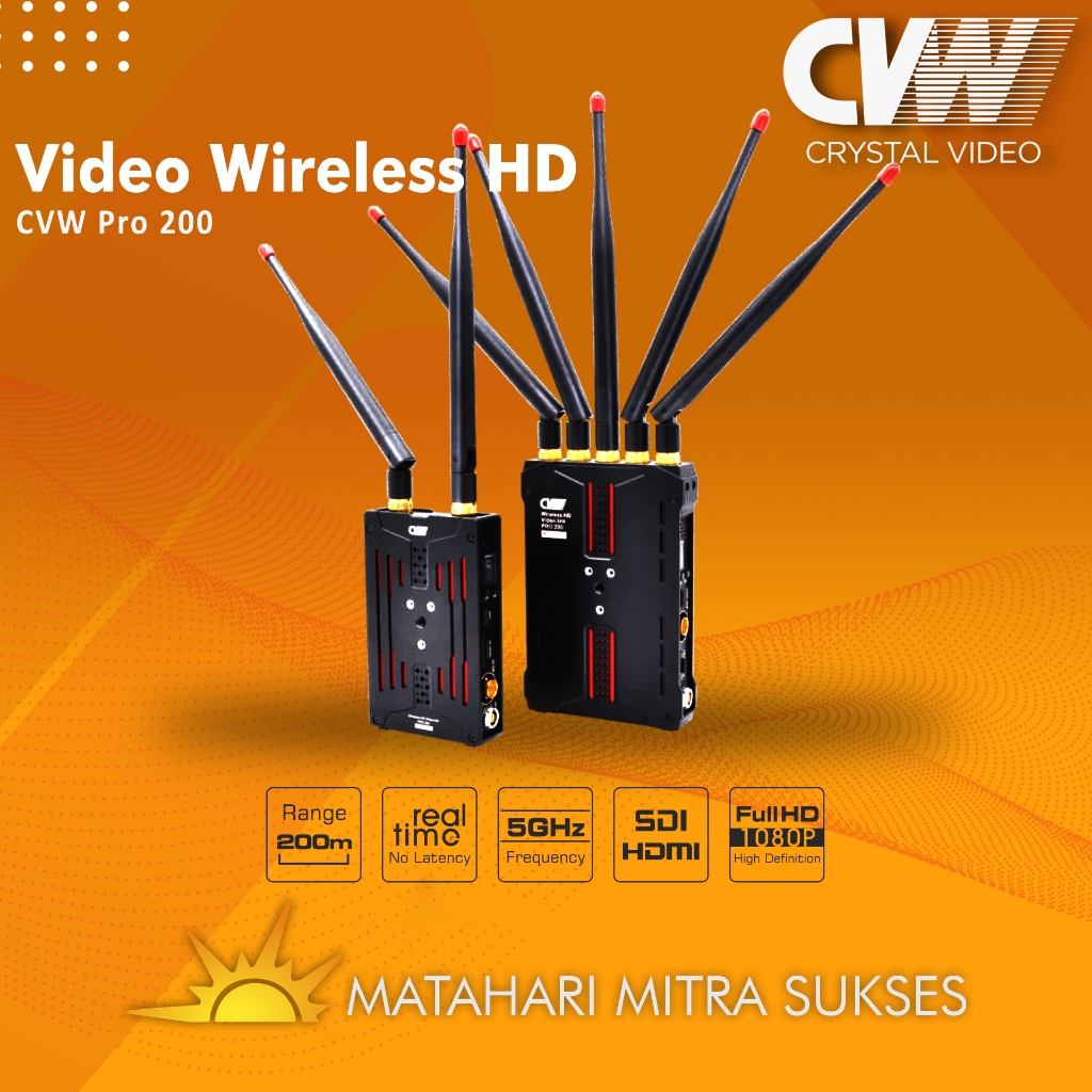 Video Wireless HD CVW Pro200 Garansi Resmi Indonesia