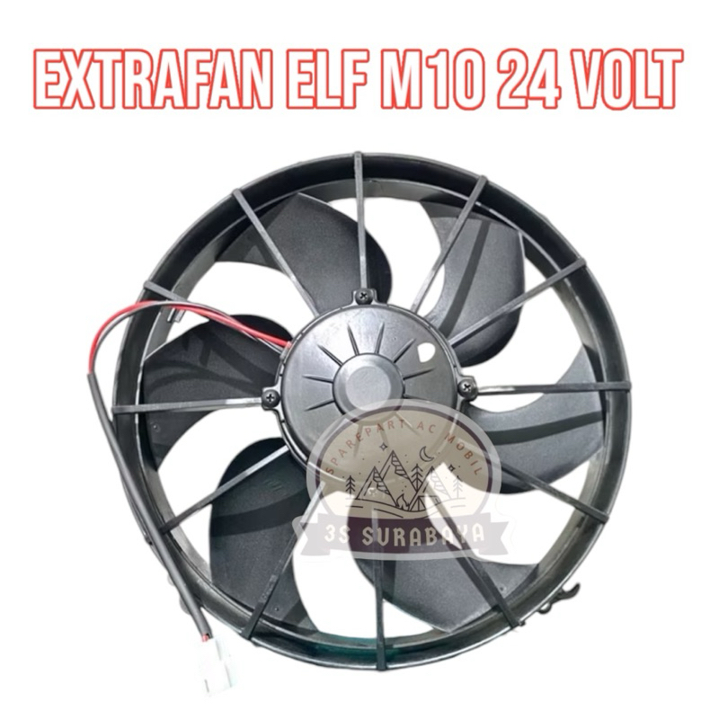Extra Fan Extrafan AC Mobil Isuzu Elf M10 24 Volt Ekstra fan ekstrafan (Baru/New)