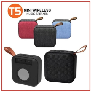 [Ready]  Speaker Bluetooth Portable Mini T5 Musik Box Speaker Bluetooth Wireless box music Kotak Spe