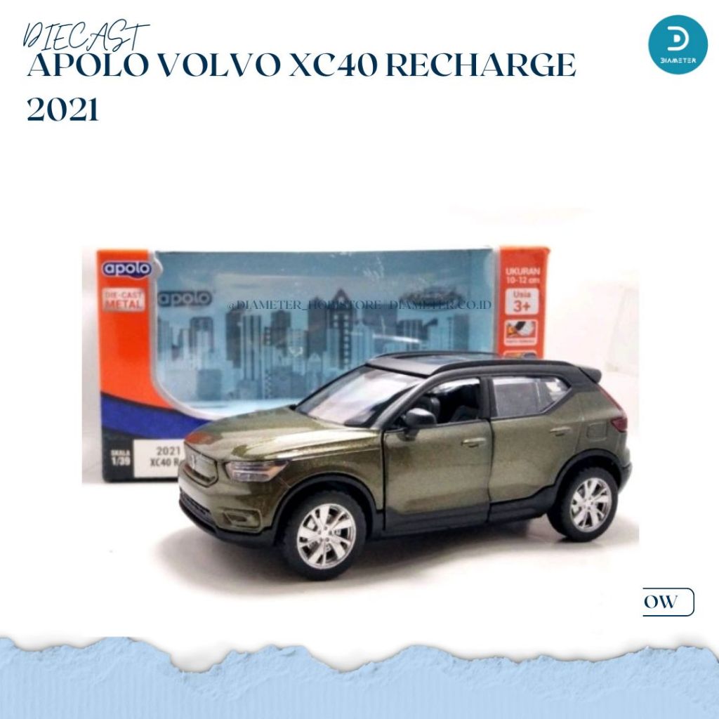 Apolo 113012 VOLVO RECHARGE/ Diecast